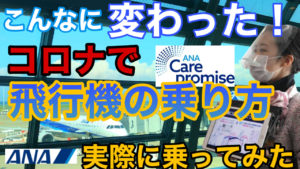 コロナで飛行機の乗り方が激変?ANAのCare Promiseとは?実際に乗ってみた